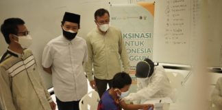 Percepat Herd Immunity, BSI dan Pemkot JakPus Jemput Bola Gelar Vaksinasi di Masjid