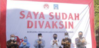 Dekranasda Sleman Gelar Vaksin Untuk 1000 Pelaku UMKM