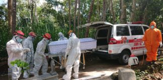 “Kuburan Tak Bertembok” Kolaborasi Tim Ambulan AMM PDM Sleman dengan Satgas Covid MCCC PDM Gunungkidul