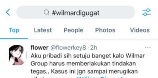 Wilmar Digugat, Jadi Trending Topic di Twitter
