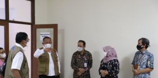 Kepala BNPB Tinjau Posko PPKM dan Shelter Covid-19 di Sleman