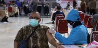 Vaksinasi Dosis Pertama untuk Disabilitas Hampir Tuntas