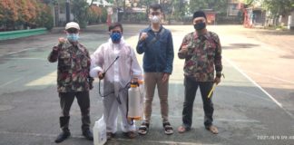 Pemuda Muhammadiyah Bandung Peduli Masyarakat bagikan sembako dan APD