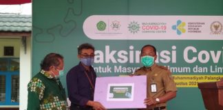 Bagian dari ikhtiar, Muhammadiyah Kalimantan Tengah gelar percepatan Vaksinasi