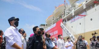 KM Bukit Raya Jadi Isoter Terapung, Pelindo I Dukung Percepatan Pemulihan Covid-19 di Kota Medan