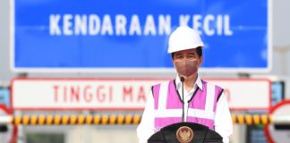 Presiden Jokowi Resmikan Jalan Tol Dalam Kota Segmen Pulo Gebang-Kelapa Gading