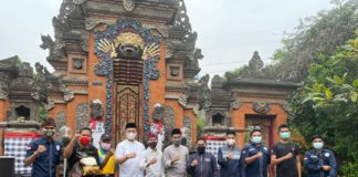 Peringatan Haul Cak Nur Ke-16, Kolaborasi Pemuda dan KitaBisa Berbagi Di Rumah Ibadah