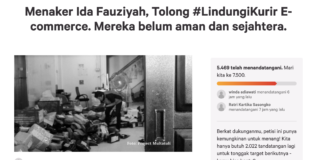 Muncul Petisi, Minta Menteri Ida Fauziyah Untuk #LindungiKurir E-Commerce