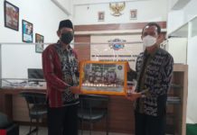 Sharing KBM di Masa Pandemi, SD MBW Kudus Kunjungi SD Muhammadiyah PK Kottabarat