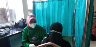 2000 Orang Mendapat Vaksin di Universitas Muhammadiyah Kota Metro