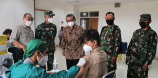 UAD dan Kodim Bantul Kerjasama Vaksinasi Mahasiswa