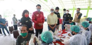 Kadin Yogyakarta Vaksinasi 1000 Pelaku Industri Wisata di Sleman