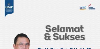 Dekan FH UMP Soediro Raih Gelar Doktor Ilmu Hukum