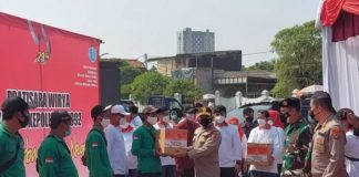 Alumni Akpol dan PA-AKABRI Salurkan Bantuan untuk Petugas Pemulasaran dan Pemakaman Jenazah Covid-19