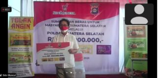 Sido Muncul Sumbang Beras bagi Warga Sumsel Terdampak Pandemi Senilai Total Rp500 Juta