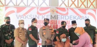 Pantau Kebijakan Penanganan Covid-19, Gubernur Riau Kunjungi Rokan Hulu