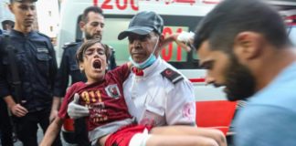 Peringati Peristiwa Pembakaran Masjid Al Aqsa, Anak-Anak Gaza Ditembaki