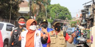 Aleg Anis Kunjungi Korban Kebakaran di Kebon Manggis Jaktim