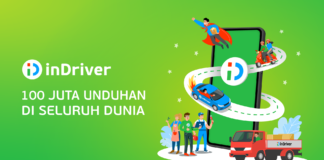 inDriver Mencatat Pertumbuhan Signifikan dengan Pencapaian 100 Juta Unduhan