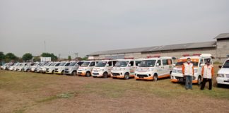 Urgen! Puluhan Ambulance LazisMu Apel Siaga Bencana