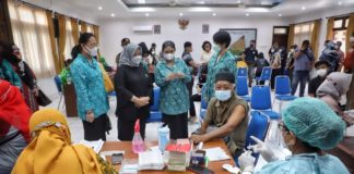 Bupati Sleman Tinjau Vaksinasi bagi Penyandang Disabilitas, Sasar 335 Peserta