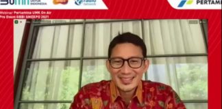 Menparekraf Apresiasi Inovasi Sistem Pemberdayaan UMKM Pertamina
