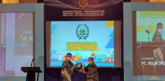 Load Factor Rata-rata 2021 Naik, PELNI Terima Penghargaan dari Kementerian Perhubungan