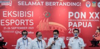 Buka Eksibisi E-Sports PON Papua, Menparekraf Optimistis Ekosistem E-Sports Indonesia Makin Kuat