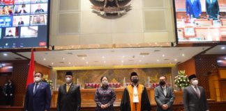 Menggantikan Azis Syamsuddin, Lodewijk F Paulus Ditetapkan Sebagai Wakil Ketua DPR RI dalam Rapat Paripurna DPR RI