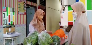 Untuk Mendokumentasikan Praktik Baik Cerdas Pangan, Kantin Sehat SD Muhammadiyah 1 Solo Jadi Tempat Syuting