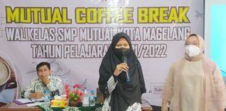 Sharing dan Diskusi di SMP Mutual Magelang