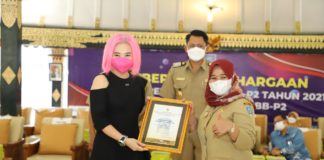 Sebanyak 105 Wajib Pajak PBB P2 Sleman Terima Penghargaan dari Bupati