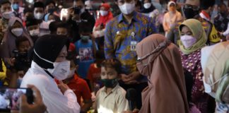 Ratusan Anak Yatim Korban Covid-19 di Sleman Terima Bantuan dari Kemensos