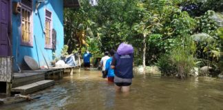 Fast Response LazisMu dan Relawan Muhammadiyah Bantu Korban Banjir di Kalimantan Tengah