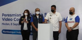 Serentak di Medan XL Axiata Gelar Sentra Vaksinasi dan Pengenalan Jaringan 5G