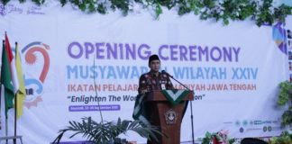 Wakil Gubernur Jawa Tengah, Taj Yasin Maemun Buka Musywil XXIV IPM Jawa Tengah