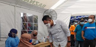 Wabup Sleman Tinjau Vaksinasi Massal yang Digelar Daihatsu dan KR di Kalasan