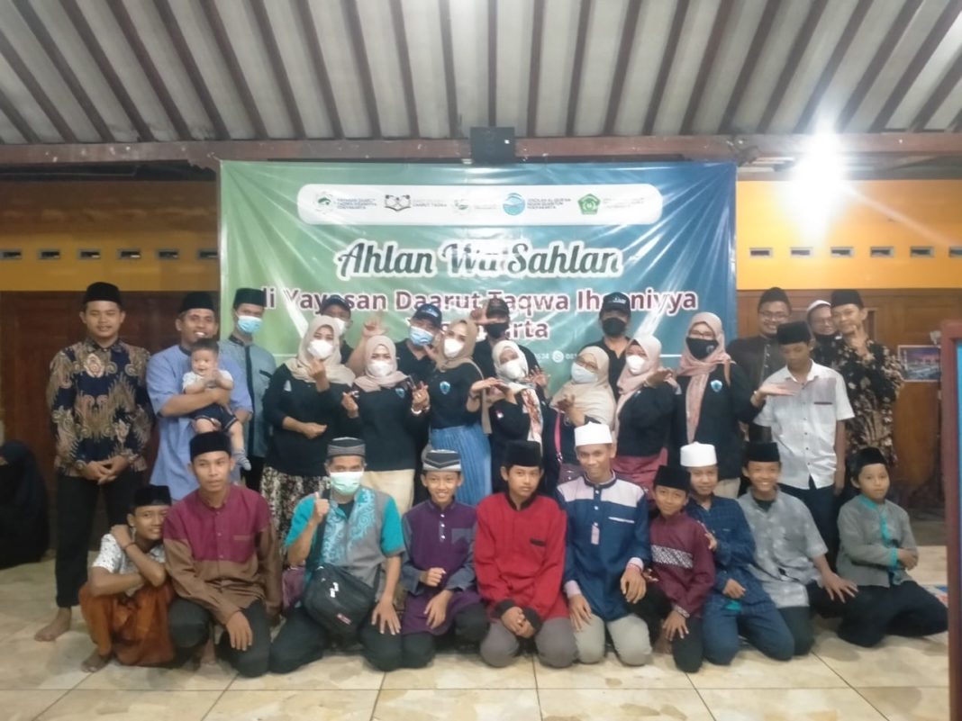 Baksos AWS di Panti asuhan Darut Taqwa, Jarakan.Sendangrejo, Minggir pada Kamis 9 September 2021