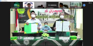 Unmuha Aceh Sepakati Kerjasama dengan LSP-HKI Terkait Uji Kompetensi Hukum Kontrak