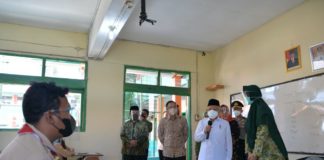 Kunjungi Sekolah di Bogor, Wapres Dukung Kebijakan PTM Terbatas