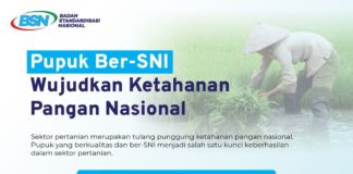 Dukung Sektor Pertanian, BSN Kembangkan 29 SNI Pupuk