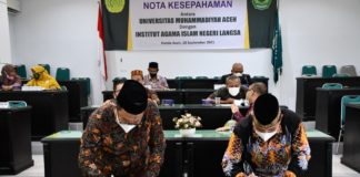 Implementasikan Kampus Merdeka, Unmuha Aceh Jalin Kerjasama dengan IAIN Langsa