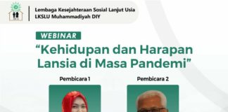LKSLU Muhammadiyah akan Gelar Webinar Kehidupan Lansia Dimasa Pandemi