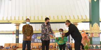 Wakil Bupati Sleman Danang Maharsa Lepas Kontingen Peparnas DIY