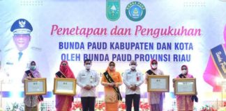 Ketua PKK Riau Kukuhkan Bunda PAUD Tingkat Kabupaten/Kota