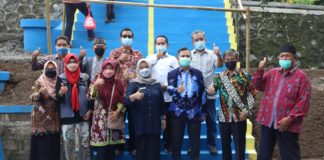 Bupati Sleman Resmikan Sistem Pengelolaan Pengelolaan Air Limbah Domestik Terpusat Dusun Jaban Minggir