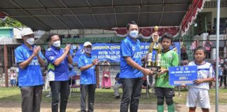 SSB Gelora Muda Juara Liga Dispora Kabupaten Sleman 2021