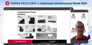 8 Perusahaan Ternama asal Taiwan Ramaikan Ajang Indonesia Infrastructure Week 2021