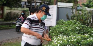 Pj. Sekda Kabupaten Muara Enim Pimpin Kerja Bakti Bersama Gerakan 1000 Masjid Bersih