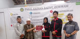 Gemati Sleman Salurkan Paket Sembako untuk Panti Asuhan Baitul Qowwam